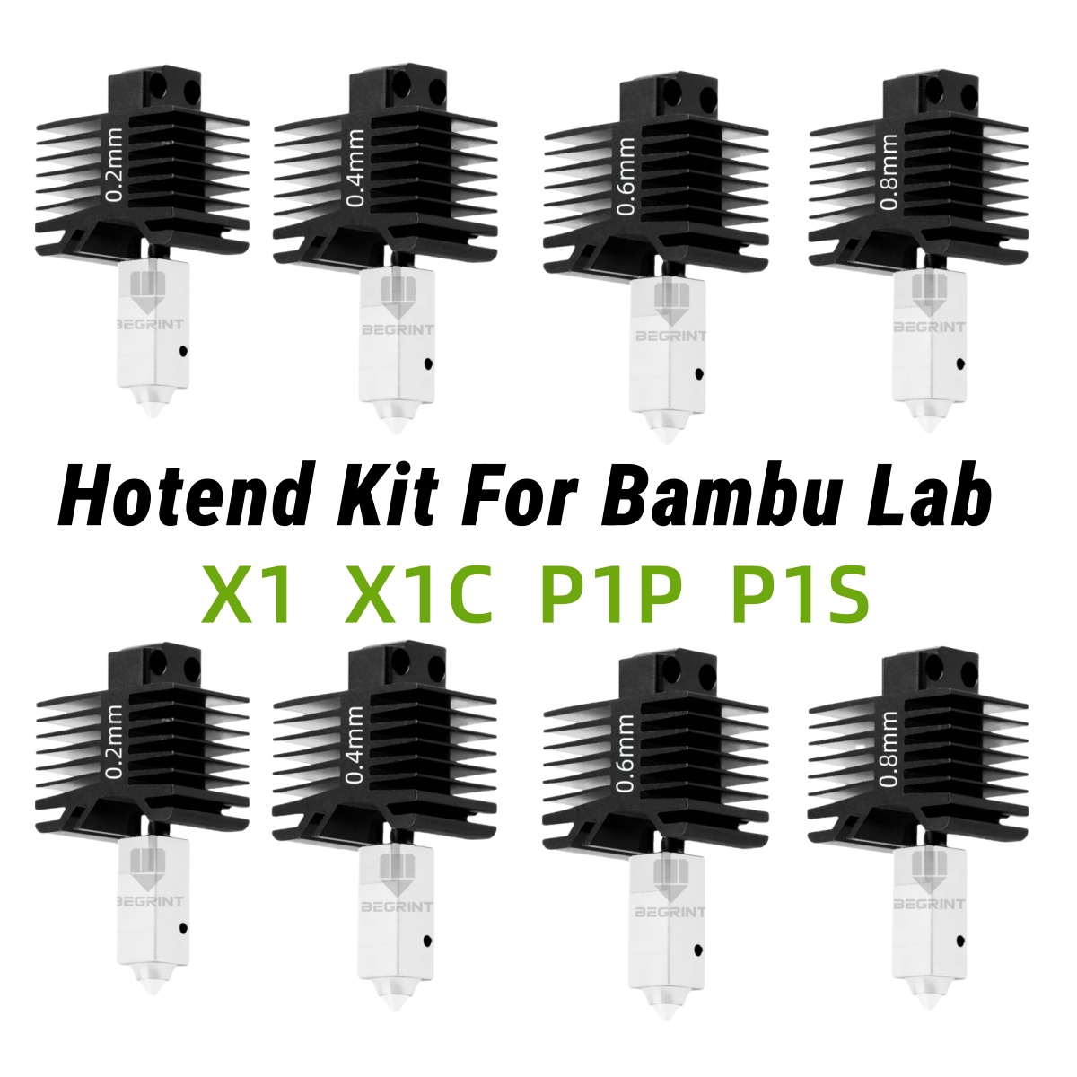 Ceramic Heat Emitter - Bambu Lab X1 P1용 새 핫엔드