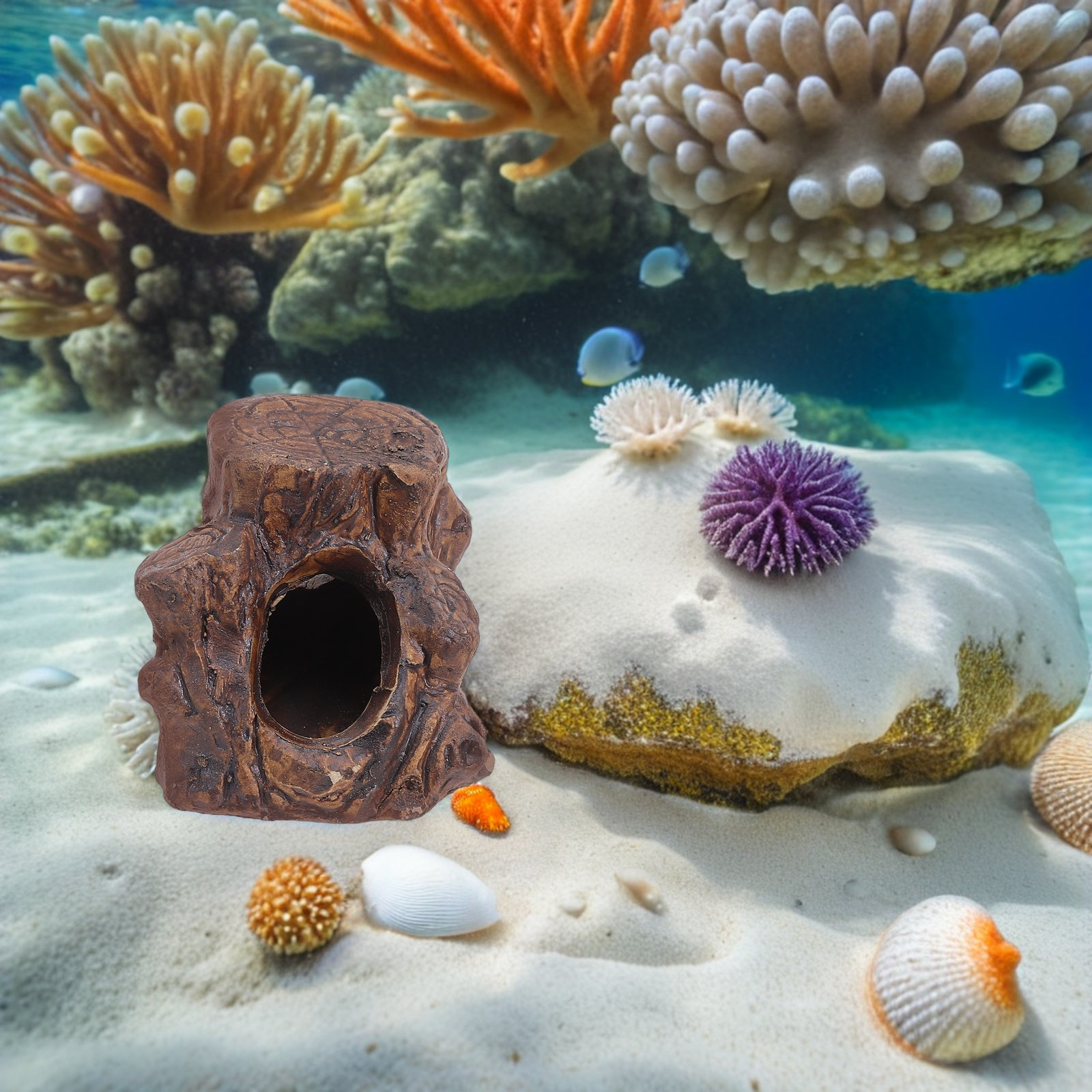 2개입 어항 수족관 은신처 동굴 장식 세라믹 은신처 - Hide Cave Ceramic 리뷰 및 가격