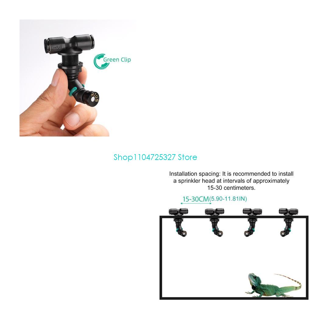 D8KF 열대우림 탱크 안개 분무기 노즐 360° 조절 - Misting Nozzle Reptile 리뷰 및 가격